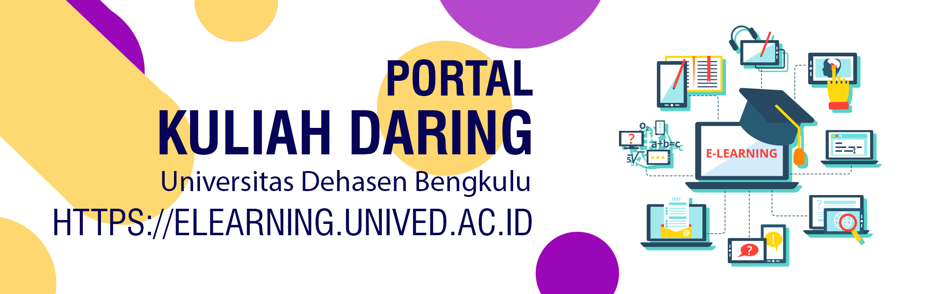 Portal Kuliah Daring Universitas Dehasen Bengkulu